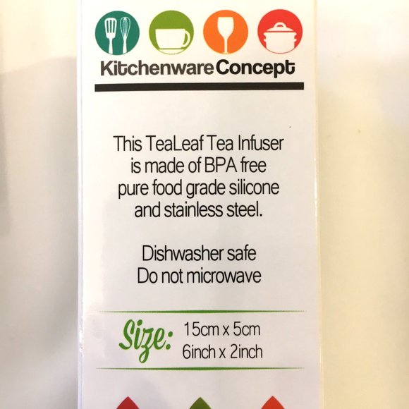 Tea + Tray Silicone & Stainless Steel Strainers Infusers Lot of 3 NWT - Picture 3 of 8